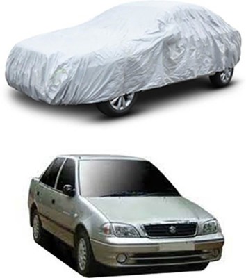 Wadhwa Creations Car Cover For Maruti Suzuki Esteem (Without Mirror Pockets)(Silver)