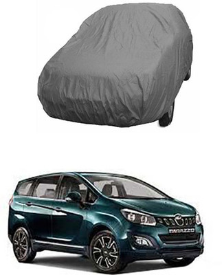 W proof Car Cover For Mahindra Marazzo (Without Mirror Pockets)(Grey)
