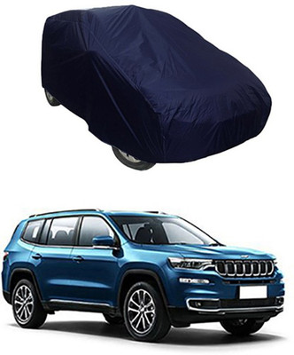 W proof Car Cover For Jeep Universal For Car (Without Mirror Pockets)(Blue)