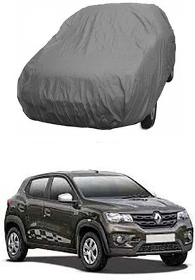 Wadhwa Creations Car Cover For Renault Kwid (Without Mirror Pockets)(Grey)
