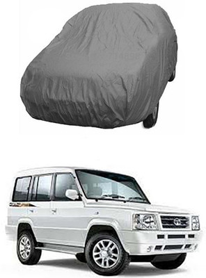 W proof Car Cover For Tata Sumo Gold (Without Mirror Pockets)(Grey)