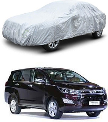 Wadhwa Creations Car Cover For Toyota Innova Crysta (Without Mirror Pockets)(Silver)