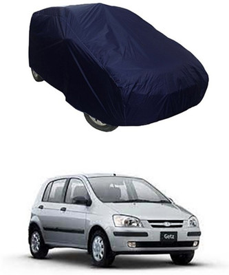 W proof Car Cover For Hyundai Getz (Without Mirror Pockets)(Blue)