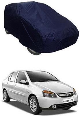 Vedika Collection Car Cover For Tata Indigo eCS (Without Mirror Pockets)(Blue)