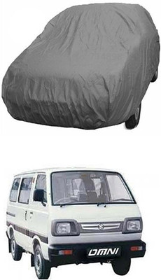 W proof Car Cover For Maruti Suzuki Omni (Without Mirror Pockets)(Grey)