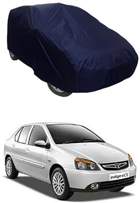 W proof Car Cover For Tata Indigo eCS (Without Mirror Pockets)(Blue)