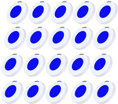 ambert 3 watt led ceiling light blue color combo pack 20 pieces Ceiling Light Ceiling Lamp(Blue)