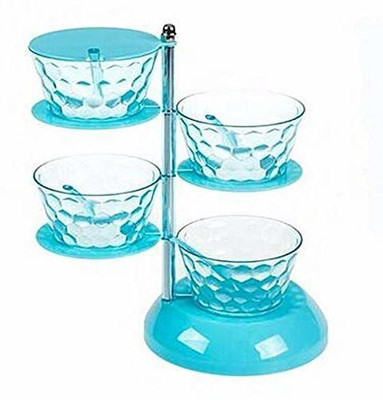PL SKY Plastic Pickle Jar  - 800 ml(Blue)