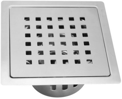 Viking Floor Stainless Steel Push Down Strainer(2 cm Set of 1)