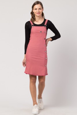 FASHIONZILLA Women Pink Dungaree