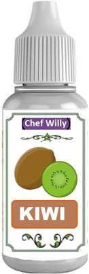 chef willy Fruit Extract Natural Flavor Essence Syrup for cakes sweets candies and drinks kiwi flavor Kiwi Liquid Food Essence(20 g)