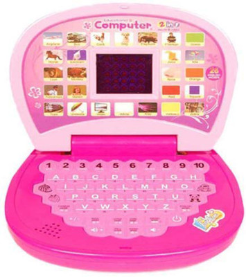 YAKKI Educational Learning Kids Laptop With LED Display & Music (Multicolor)(Multicolor)