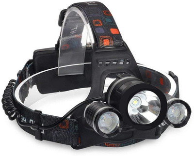 SHAYONA SALES Rechargeable Headlamp Bright Waterproof LED Headlight Flashlight Torch LED LED Headlamp(Multicolor)