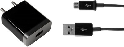 Setster Wall Charger Accessory Combo for Redmi 6A(Black)