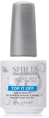 Shills Professional UV LED Soak Off Top Shiny Gel Polish Top it off