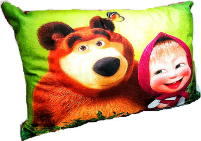 Divine Homes Microfibre Baby Pillow Pack of 1 Toons & Characters(Multicolor)