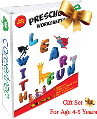 Gift Set Age 4-5 Years- Preschool Worksheet (Hard Bind, Careertree Education)(Hard Bind, Careertree Education)