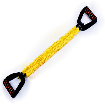 iSweven Exercise Fitness Training Dual Expandable Resistance Rope (RB2012E) Resistance Tube(Yellow)