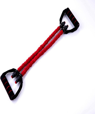 iSweven Exercise Fitness Training Dual Expandable Resistance Rope (RB2012D) Resistance Tube(Red)