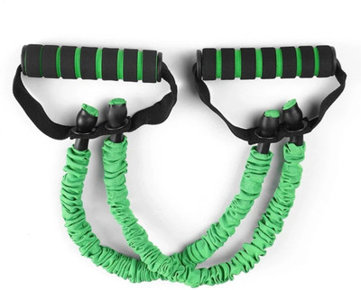iSweven Exercise Fitness Training Dual Expandable Resistance Rope (RB2012C) Resistance Tube(Green)