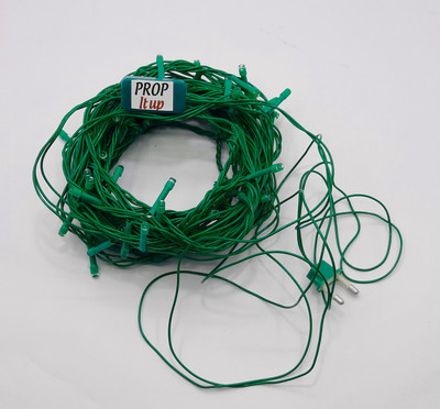 Prop It Up 50 LEDs 10.16 m Green Steady String Rice Lights(Pack of 4)