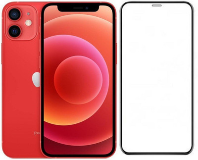 HOBBYTRONICS Edge To Edge Tempered Glass for IPHONE 12 MINI(Pack of 1)