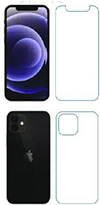 PR SMART Front and Back Screen Guard for Apple iPhone 12(Pack of 2)