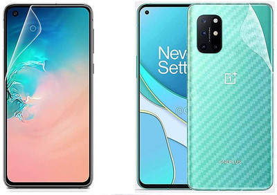 Bodoma Front and Back Screen Guard for OnePlus 8T(Pack of 2)