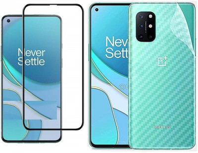 Bodoma Front and Back Screen Guard for OnePlus 8T(Pack of 2)