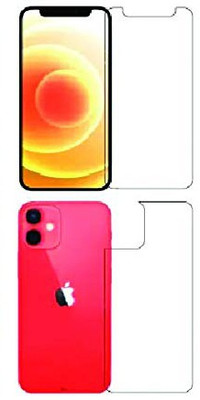 Firstkart Front and Back Tempered Glass for iPhone 12 Mini(Pack of 2)