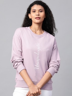 Roadster Full Sleeve Printed Women Sweatshirt