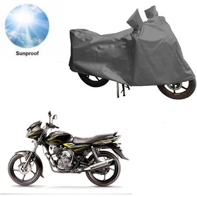 RPSENTTERPR Waterproof Two Wheeler Cover for Bajaj(Discover 100 DTS-i, Grey)