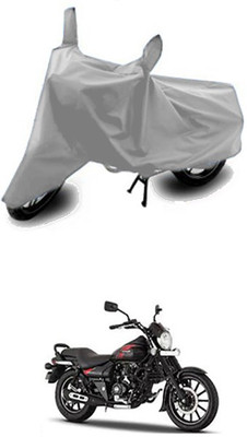 Wadhwa Creations Two Wheeler Cover for Bajaj(Silver)