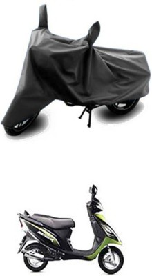 Wadhwa Creations Two Wheeler Cover for TVS(Scooty Streak, Grey)