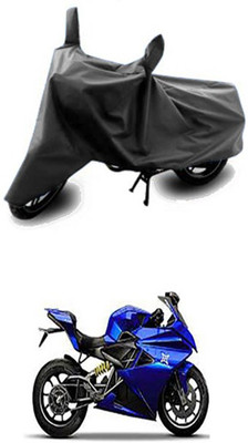 Vedika Collection Two Wheeler Cover for Universal For Bike(Grey)