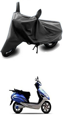 W proof Two Wheeler Cover for Lohia(Fame, Grey)