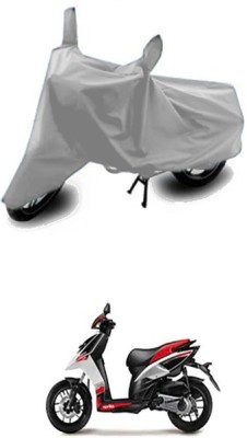 W proof Two Wheeler Cover for Aprilia(SR 125, Silver)