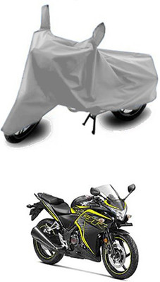 W proof Two Wheeler Cover for Honda(CBR 250R, Silver)