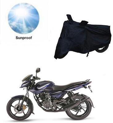 RPSENTTERPR Waterproof Two Wheeler Cover for Bajaj(Pulsar 135 LS DTS-i, Black)