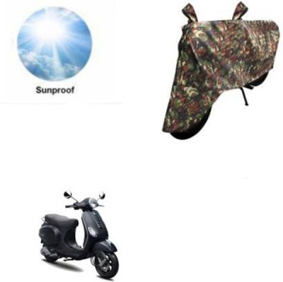 RPSENTTERPR Waterproof Two Wheeler Cover for Piaggio(Vespa LX, Multicolor)