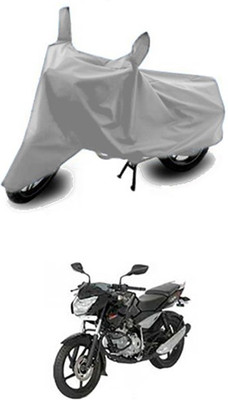 W proof Two Wheeler Cover for Bajaj(Pulsar 135 LS DTS-i, Silver)