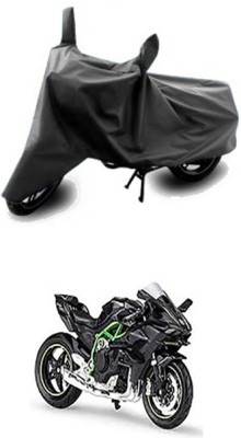 W proof Two Wheeler Cover for Kawasaki(Ninja, Grey)