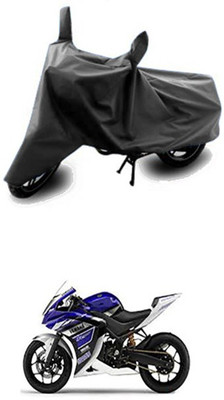 Vedika Collection Two Wheeler Cover for Yamaha(YZF R25, Grey)
