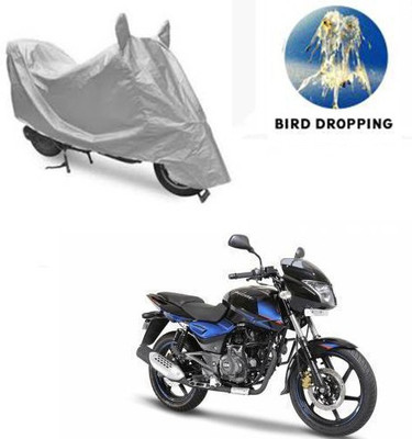 RPSENTTERPR Waterproof Two Wheeler Cover for Bajaj(Pulsar 150 DTS-i, Silver)