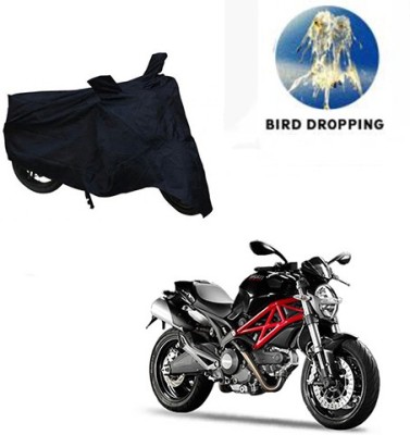 MMSSTAR Waterproof Two Wheeler Cover for Ducati(Monster 796 S2R, Black)