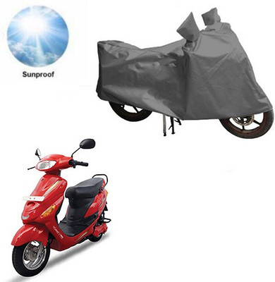 RPSENTTERPR Waterproof Two Wheeler Cover for Hero(E Sprint, Grey)