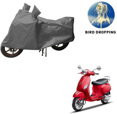 RPSENTTERPR Waterproof Two Wheeler Cover for Piaggio(Vespa VXL, Grey)