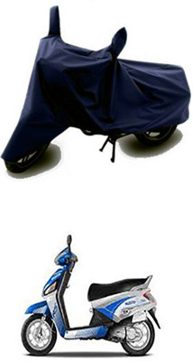 W proof Two Wheeler Cover for Mahindra(Blue)