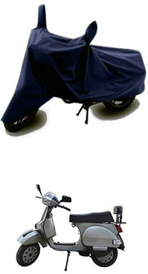 Vedika Collection Two Wheeler Cover for LML(Blue)