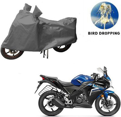 RPSENTTERPR Waterproof Two Wheeler Cover for Honda(CBR 150R, Grey)